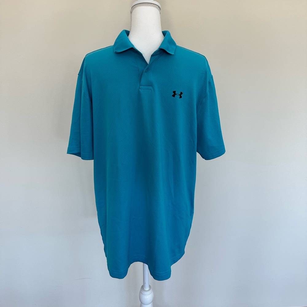 Under Armour Men's Teal Polo Shirt